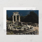 Delphi, Griekenland Briefkaart (Voorkant / Achterkant)