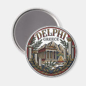 Delphi Griekenland Magneet (Voorkant / Achterkant)