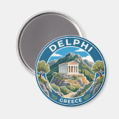 Delphi Griekenland Magneet (Voorkant / Achterkant)