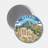 Delphi Griekenland Magneet (Voorkant / Achterkant)