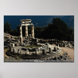 Delphi, Griekenland Poster