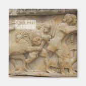Delphi Griekenland Siphische Souvenir Koelkast Mag Magneet (Voorkant)