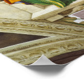 Delphic Sibyl door Michelangelo Poster (Hoek)