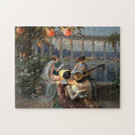 Delphin Enjolras' Les Musiciennes sur la Terrasse Legpuzzel