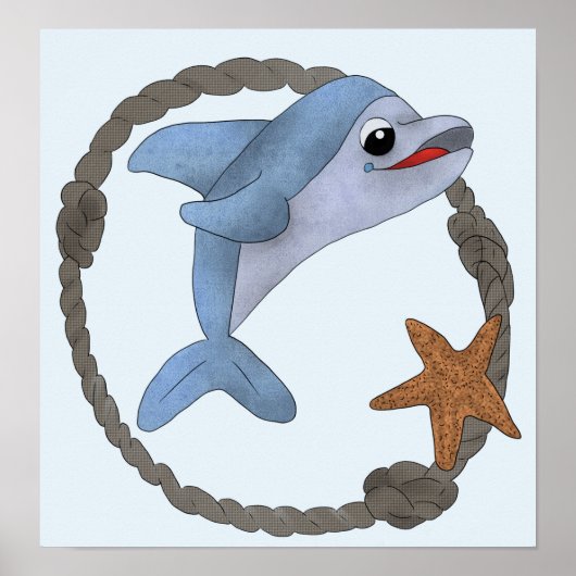 Delphin Poster (Voorkant)