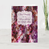 Delphine’s Light Sympathy Card Kaart (Voorkant)