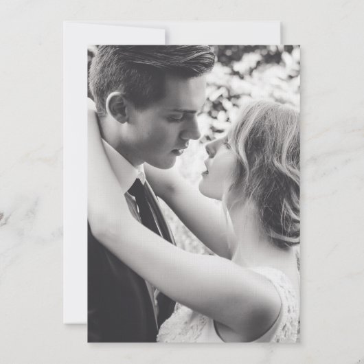 Delphinium blauwe bloemen verandering van huwelijk kaart (Achterkant)