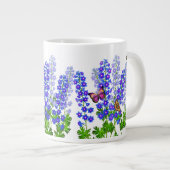 Delphinium Butterfly Garden Jumbo Mok (Voorkant rechts)