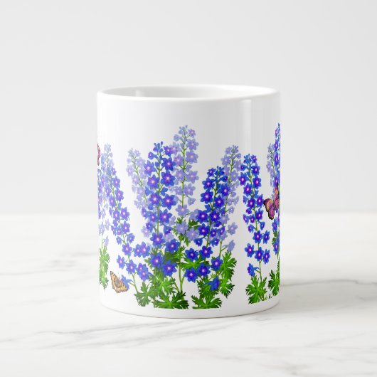 Delphinium Butterfly Garden Jumbo Mok (Voorkant)