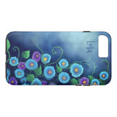 Delphinium door Moonlight in Blue iPhone / iPad ca Case-Mate iPhone Case (Achterkant (Horizontaal))