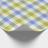 Delphinium Gingham - Wrapping Paper Cadeaupapier (Hoek)