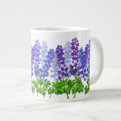 Delphinium Larkspur Floral Garden Specialty Mok (Voorkant rechts)