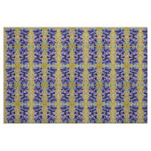 Delphiniumbloemen schilderen stof (Fat Quarter)