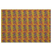 Delphiniumbloemen schilderen stof (Fat Quarter)