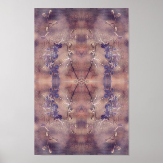 Delphiniumdelging Poster (Voorkant)