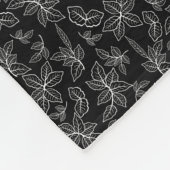 Delphiniums en Butterflies op Sky Fleece Blanket (Hoek)