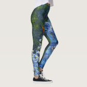 "Delphiniums" Leggings (Rechts)