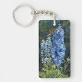 "Delphiniums" Sleutelhanger (Voorkant)