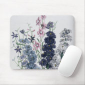 Delphiniums, van de "damestuin" muismat (Met muis)