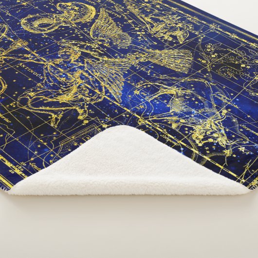 delphinus constellation blanket sherpa deken (3/4)