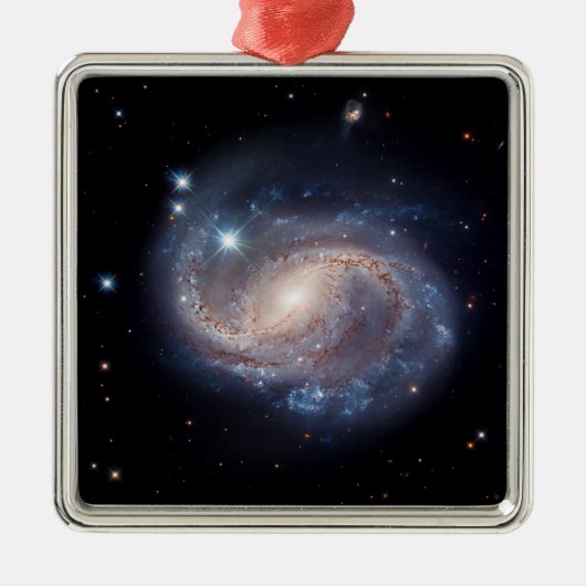Delphinus sterrenbeeld NGC 6956 Metalen Ornament (Voorkant)