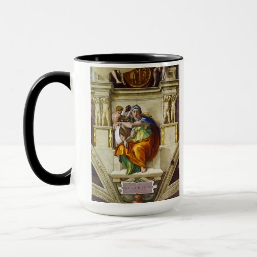Delphische Sibylle van Michelangelo Mok (Links)