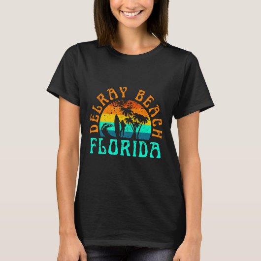 Delray Beach _1 T-shirt (Voorkant)