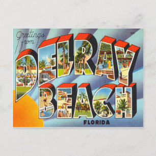 Delray Beach Florida Briefkaart