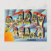Delray Beach Florida Briefkaart (Voorkant)