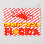 Delray Beach, Florida Briefkaart (Voorkant)
