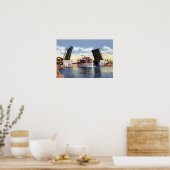 Delray Beach Florida Canal Scene Poster (Keuken)