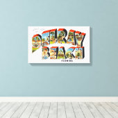 Delray Beach Florida Canvas Afdruk (Insitu (Houten vloer))