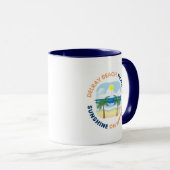 Delray Beach Florida Coffee Mug Mok (Voorkant rechts)