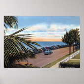Delray Beach Florida langs de kust van 1940 Poster (Voorkant)