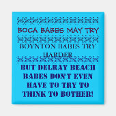 Delray Beach Florida magneet (Voorkant)