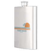 Delray Beach Florida Sun Palm Trees Flacon (Links)