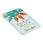 Delray Beach Florida Sunshine Travel Magneet (Rechterzijde)