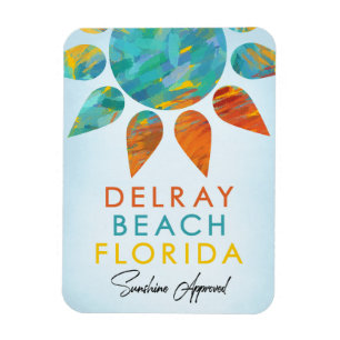 Delray Beach Florida Sunshine Travel Magneet