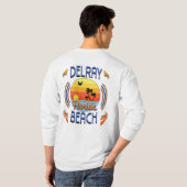 Delray Beach, Florida T-shirt (Achterkant volledig)