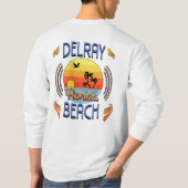 Delray Beach, Florida T-shirt (Achterkant)
