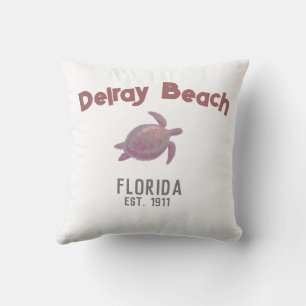 Delray Beach Florida, Zeeschildpad, kussen