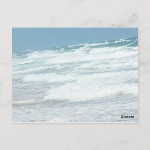 Delray Beach Surf op een heldere ochtend Briefkaart