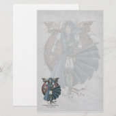 Delrick Gothic Stationery Briefpapier (Voorkant / Achterkant)