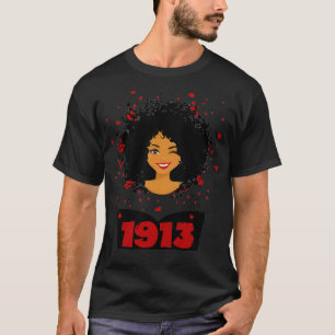 Delta 1913 Women Sorority Sigma Friend Paraphernal T-shirt