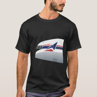 Delta Airlines Lockheed L-1011 Tristar neus T-shirt