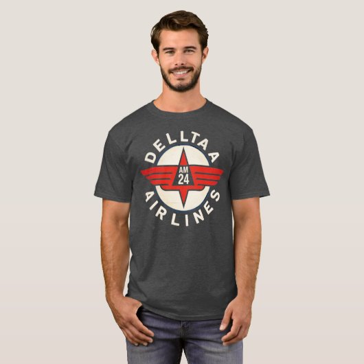 Delta Airlines T-shirt (Voorkant volledig)