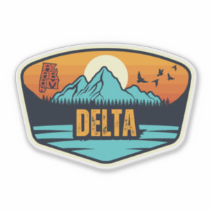 Delta, Alabama Sticker