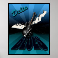 Delta Blues Guitar en Keyboard Starburst