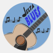 Delta Blues Sticker (Voorkant)