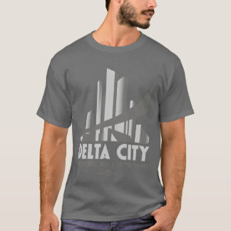 Delta City De toekomst heeft een Silver Lining T-shirt